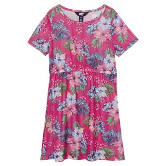 Girls 4-20 Lands' End Short Sleeve Mesh Cover-Up