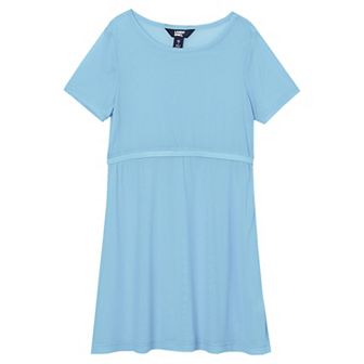 Girls 4-20 Lands' End Short Sleeve Mesh Cover-Up