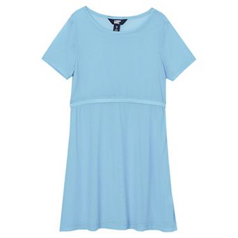 Girls 4-20 Lands' End Short Sleeve Mesh Cover-Up