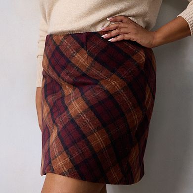 Plus Size LC Lauren Conrad Mini Skirt