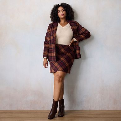 Plus Size LC Lauren Conrad Mini Skirt