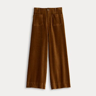 Women's LC Lauren Conrad Super High-Rise Wide Leg Crop Pants
