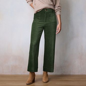 Women's LC Lauren Conrad Super High-Rise Wide Leg Crop Pants