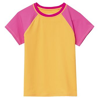 Toddler & Girls 8-16 Lands' End Short Sleeve Swim Rash Guard