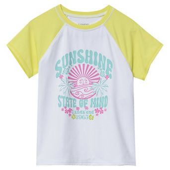 Toddler & Girls 8-16 Lands' End Short Sleeve Swim Rash Guard