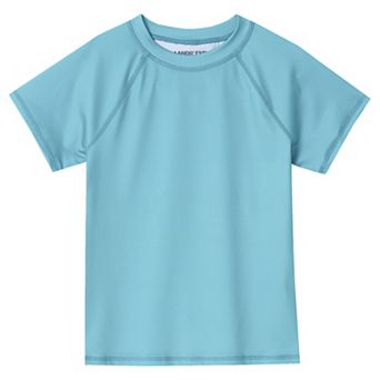 Toddler & Girls 8-16 Lands' End Short Sleeve Swim Rash Guard