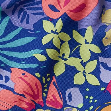 Toddler & Girls 4-16 Lands' End Chlorine Resistant Criss Cross Swim Top