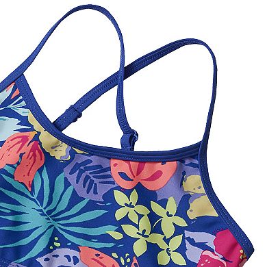 Toddler & Girls 4-16 Lands' End Chlorine Resistant Criss Cross Swim Top
