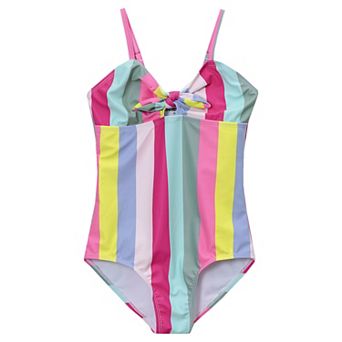 Toddler & Girls 4-16 Lands' End Cutout One-Piece Swimsuit