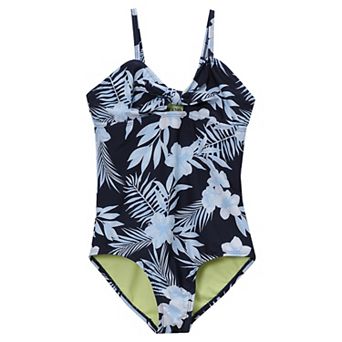 Toddler & Girls 4-16 Lands' End Cutout One-Piece Swimsuit