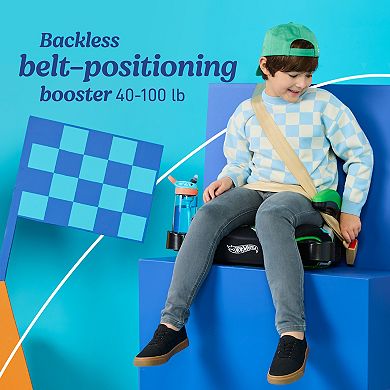 Graco Turbocharged Backless Hot Wheels Booster Car Seat