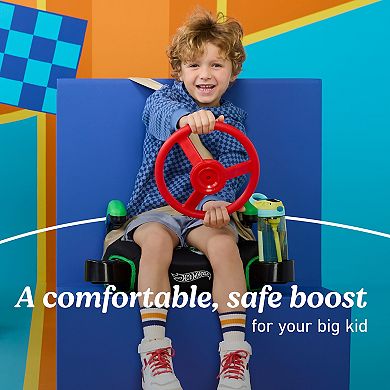 Graco Turbocharged Backless Hot Wheels Booster Car Seat