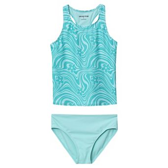 Girls 2-16 Lands' End Chlorine Resistant Tankini Swim Set