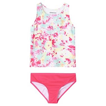 Girls 2-16 Lands' End Chlorine Resistant Tankini Swim Set