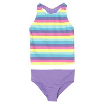 Girls 2-16 Lands' End Chlorine Resistant Tankini Swim Set