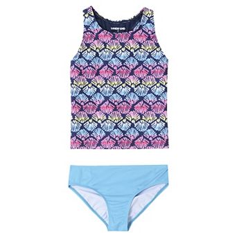 Girls 2-16 Lands' End Chlorine Resistant Tankini Swim Set