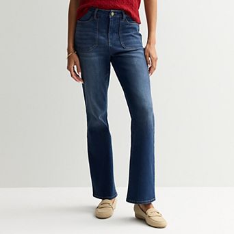 Women's Draper James Patch Pocket Denim Boot Jeans