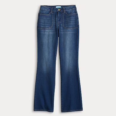 Women's Draper James Patch Pocket Denim Boot Jeans