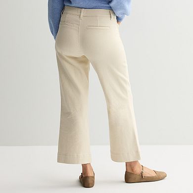 Women's Draper James Patch Pocket Wide Leg Pants