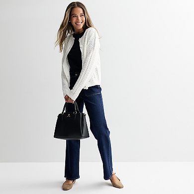 Women's Draper James Button Front Sweater