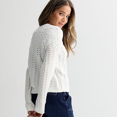 Women's Draper James Button Front Sweater