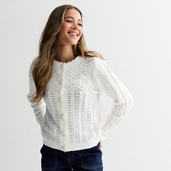Women's Draper James Button Front Sweater