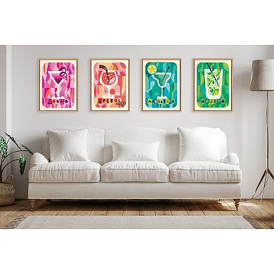 Sylvie MCM Margarita Framed Canvas by Rachel Lee