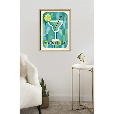 Sylvie MCM Margarita Framed Canvas by Rachel Lee