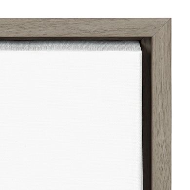 Sylvie Palm Leaf Framed Canvas by Viola Kreczmer