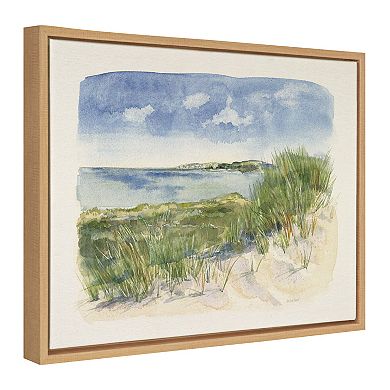 Sylvie By The Sea Framed Canvas by Patricia Shaw