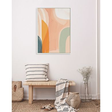 Sylvie Sunrise Over Marrakesh Framed Canvas by Kate Aurelia Holloway