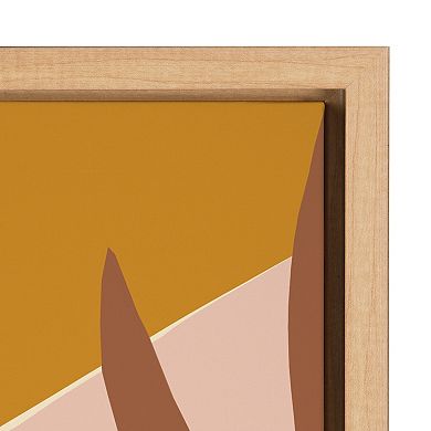 Sylvie Sunrise Dove Framed Canvas by Kate Aurelia Holloway