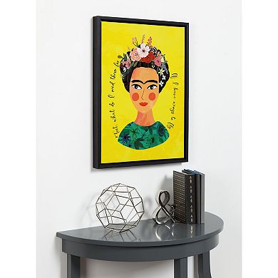Sylvie Frida Framed Canvas By Mia Charro
