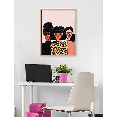 Sylvie Shade Squad Framed Canvas By Kendra Dandy