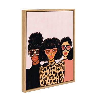 Sylvie Shade Squad Framed Canvas By Kendra Dandy