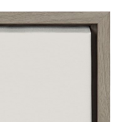 Sylvie Adventure is Calling Framed Canvas by The Creative Bunch Studio