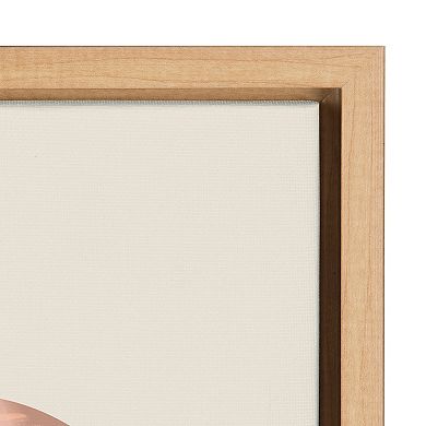Sylvie Desert Sunrise Framed Canvas by Kate Aurelia Holloway
