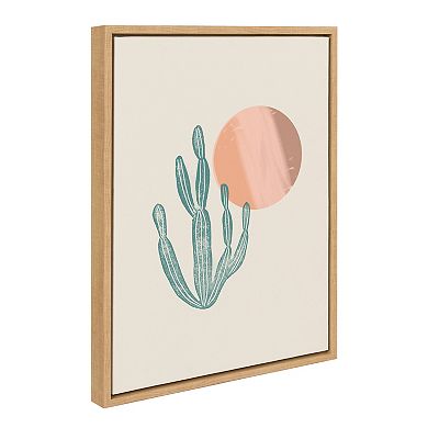 Sylvie Desert Sunrise Framed Canvas by Kate Aurelia Holloway