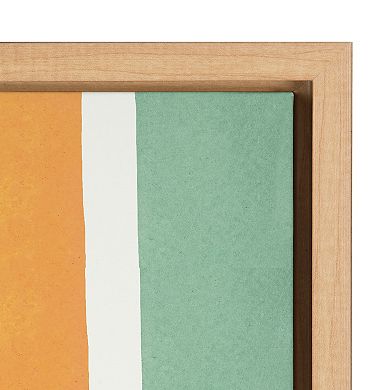 Sylvie Village Walls Framed Canvas By Teju Reval