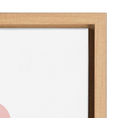Sylvie My Body Framed Canvas by Maggie Stephenson