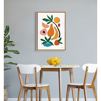 Sylvie Fruit Fiesta Framed Canvas by Maggie Stephenson