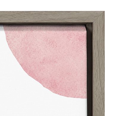 Sylvie Dreamy Parakeet Framed Canvas by Teju Reval of SnazzyHues