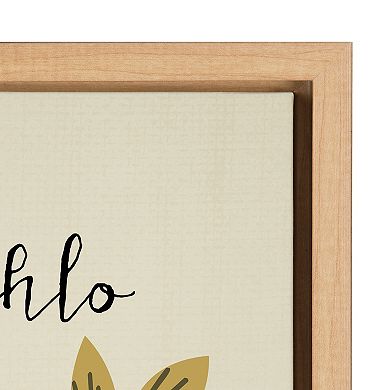 Sylvie Frida Cathlo Framed Canvas by Mia Charro