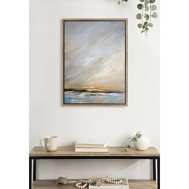 Sylvie Day's End Framed Canvas by Mary Sparrow
