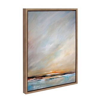 Sylvie Day's End Framed Canvas by Mary Sparrow