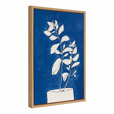 Sylvie Night Blooms Framed Canvas by Teju Reval