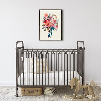 Sylvie Hope Framed Canvas by Mia Charro