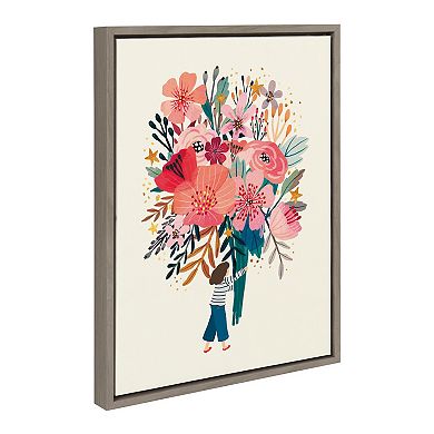 Sylvie Hope Framed Canvas by Mia Charro