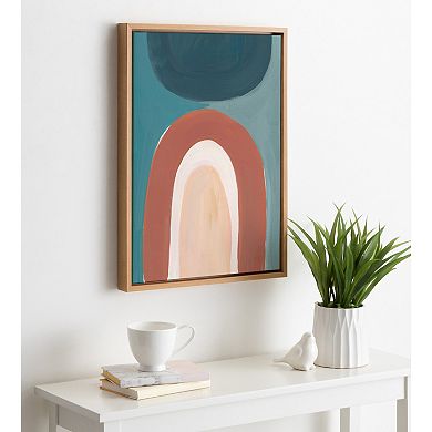 Sylvie Teotitlan Valley Study 1 Framed Canvas by Kate Aurelia Holloway