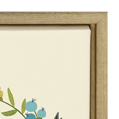 Sylvie MC441 The Only Person Framed Canvas by Mia Charro